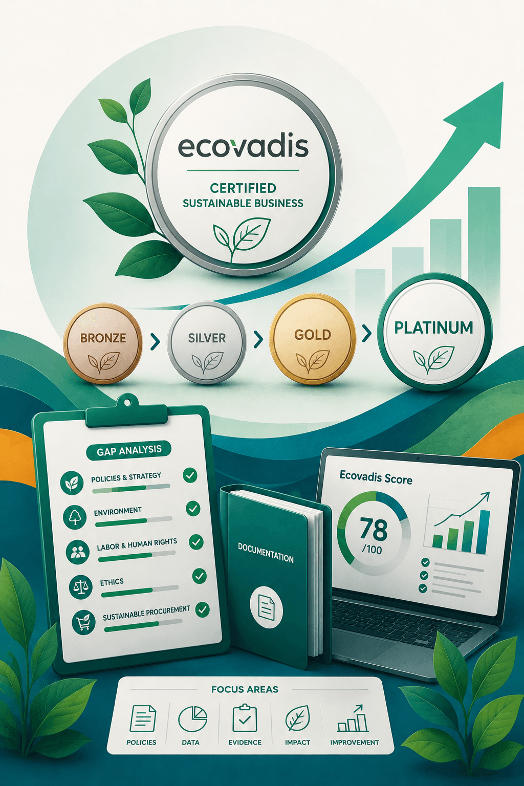 EcoVadis Certification & Score Improvement